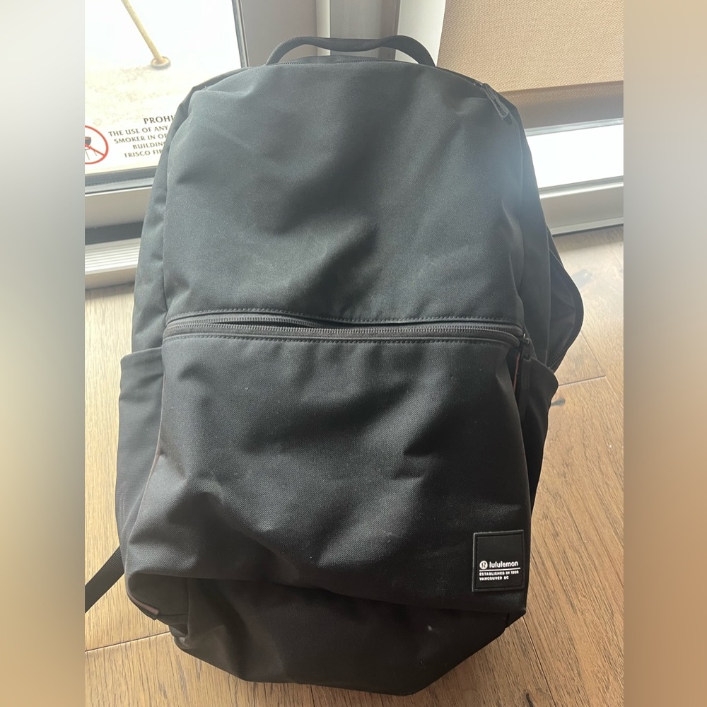 lululemon double zip backpack